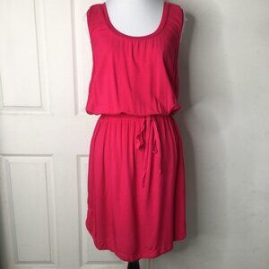 Splendid Waisted Pink Dress Size Medium